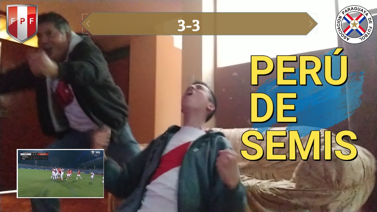 PERÚ vs PARAGUAY, REACCIÓN HINCHAS PERUANOS, COPA AMÉRICA ¡ENTRE LOS 4 MEJORES!