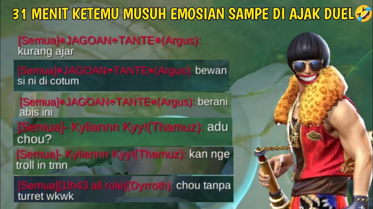 CHOUBOWO.EXE||KOMPILASI 31 MENIT KETEMU MUSUH EMOSIAN SAMPE DI AJAK DUEL🤣