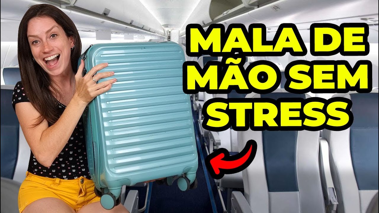 TRUQUES PARA VIAJAR APENAS COM MALA DE MÃO 2024 - como dobrar roupa e economizar na passagem Europa
