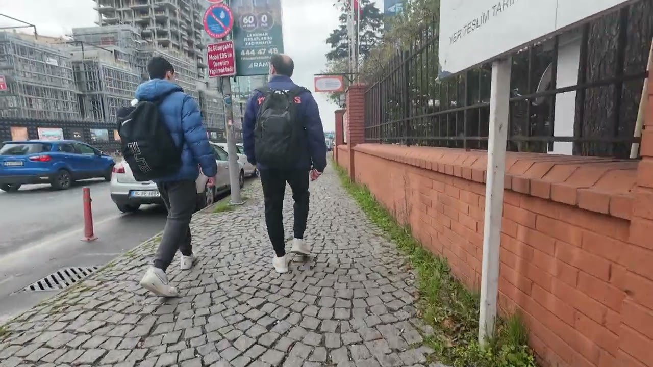 Istanbul Walking Tour - Levent District - Skyscrapers & Business Hub 4K