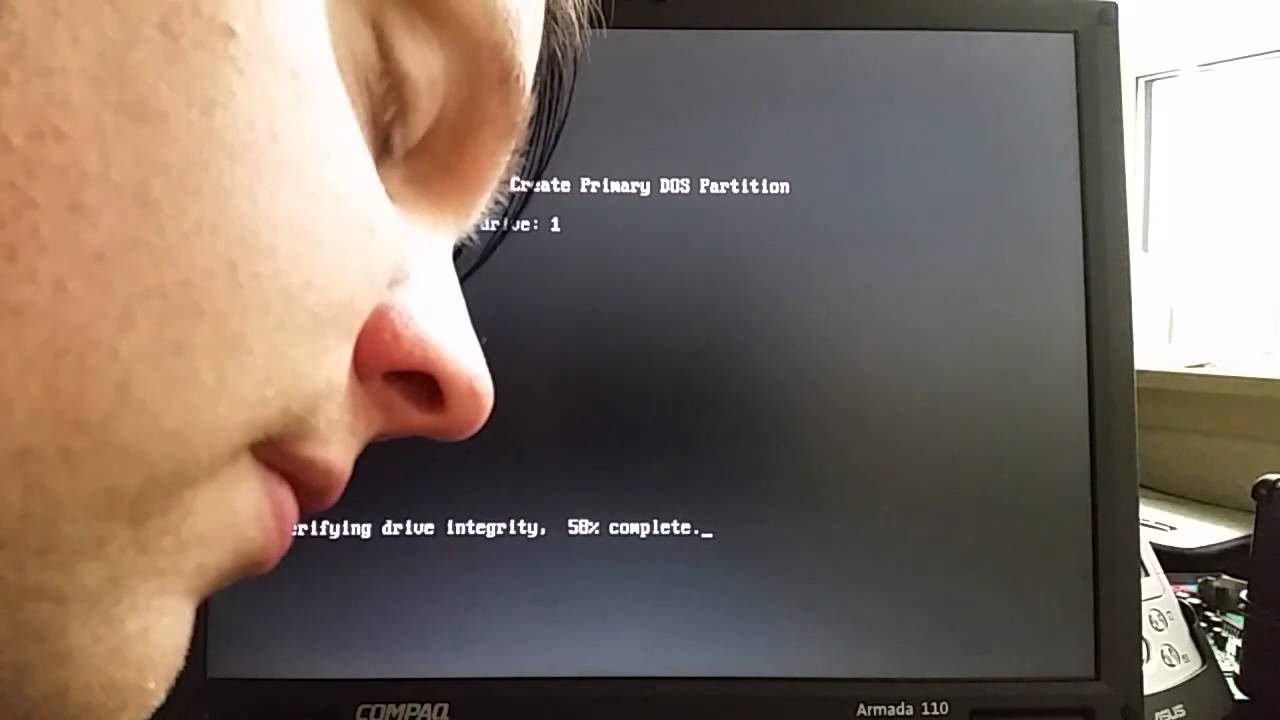 Installing Windows ME on the Compaq Armada 110