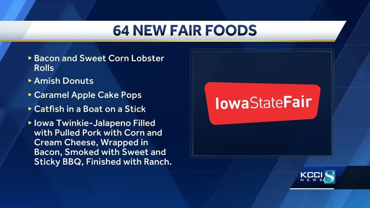 64 new foods on the menu for 2023 Iowa State Fair