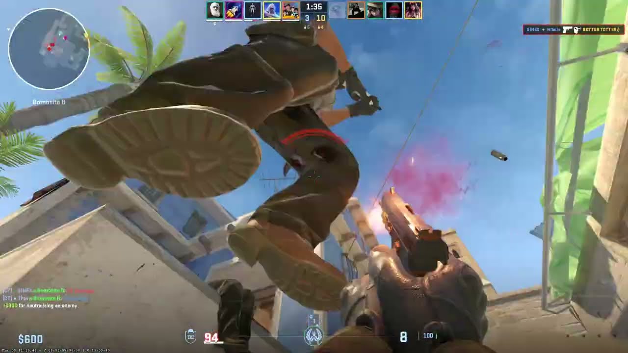 Counter Strike 2 Mirage Loss
