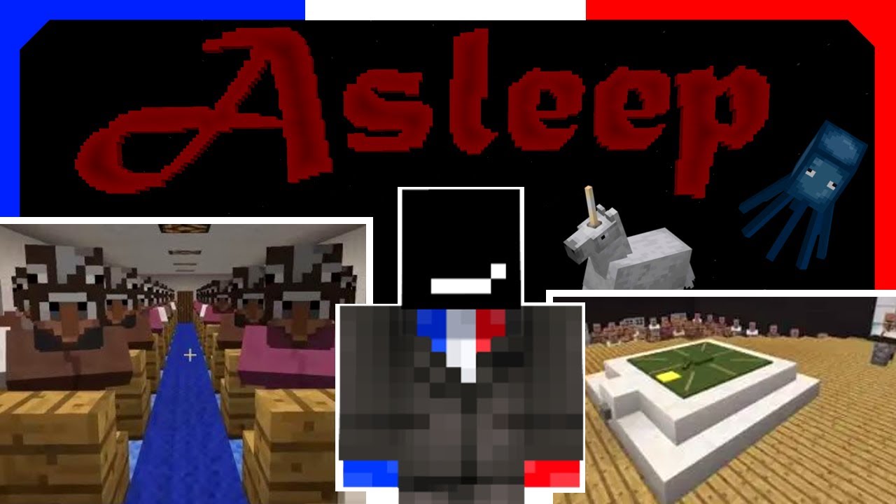This OLD MINECRAFT MAP is a COMPLETE FEVER DREAM ! | Minecraft Asleep Map