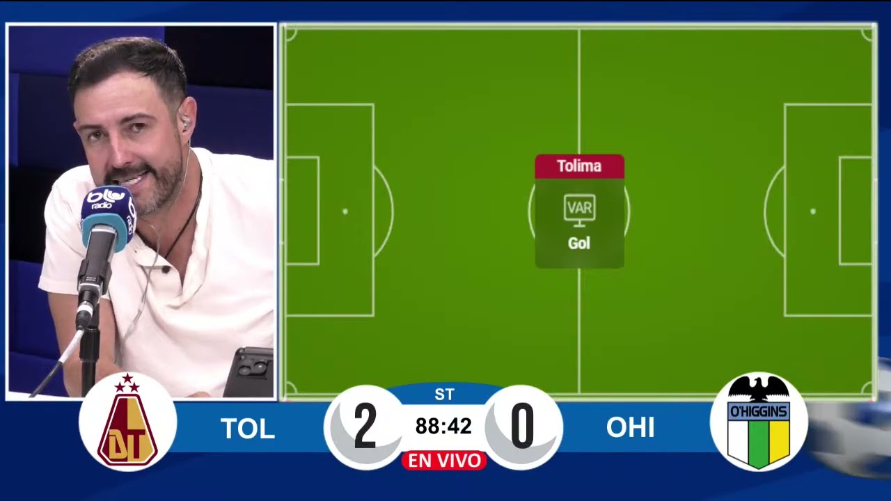 ¡TOLIMA MANTIENE SU CUPO EN LIBERTADORES! Juan Torres liquida el 2-0 de los Pijaos contra O'Higgins