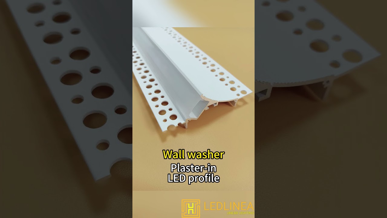 Plaster-in LED profile.LED profile for wall washer|China Supplier