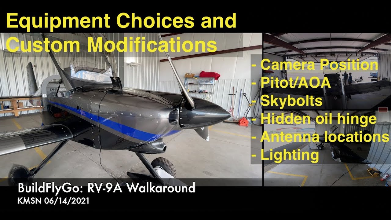 RV-9A - Mods & equipment choices