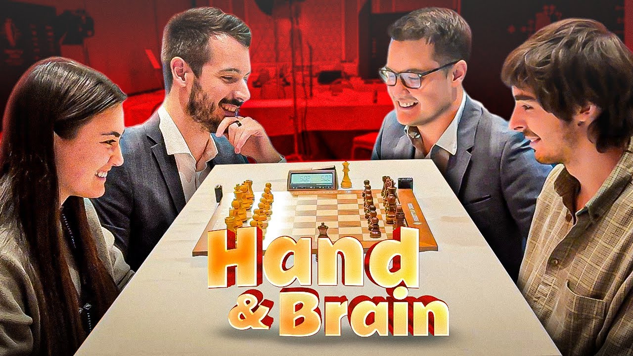 Hand & Brain с гроссмейстерами Дэвидом Хауэллом и Никласом Хушенбетом!