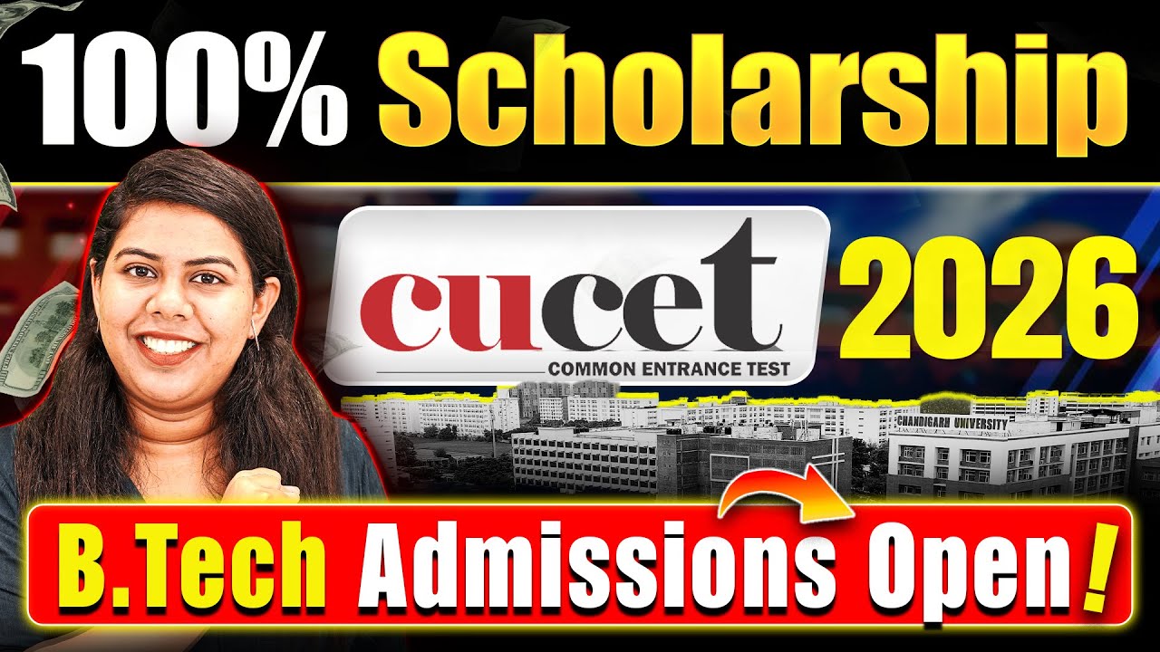 💥CUCET 2026 Registrations Open🤩Chandigarh University BTech Admissions #CUCET #ChandigarhUniversity