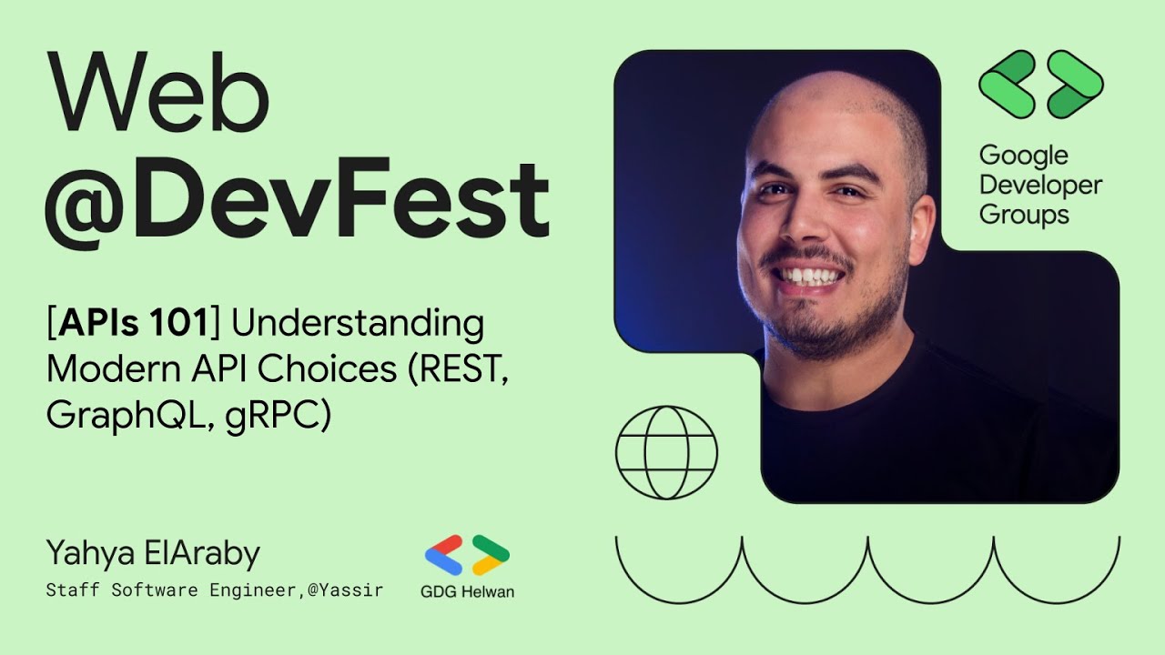 [APIs 101] Understanding Modern API Choices (REST, GraphQL, gRPC) - Yahya ElAraby