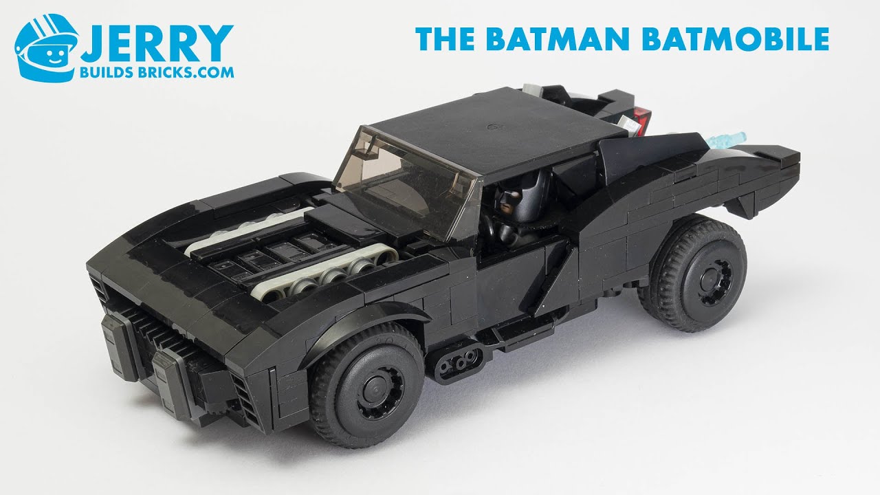 Custom LEGO The Batman Batmobile instructions (MOC 