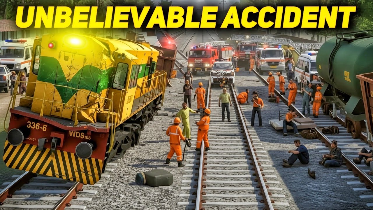 Unbelievable Train accident Caught in RG Train Tech Demo! 🚨🔥 You Won&rsquo;t Believe the Ending!