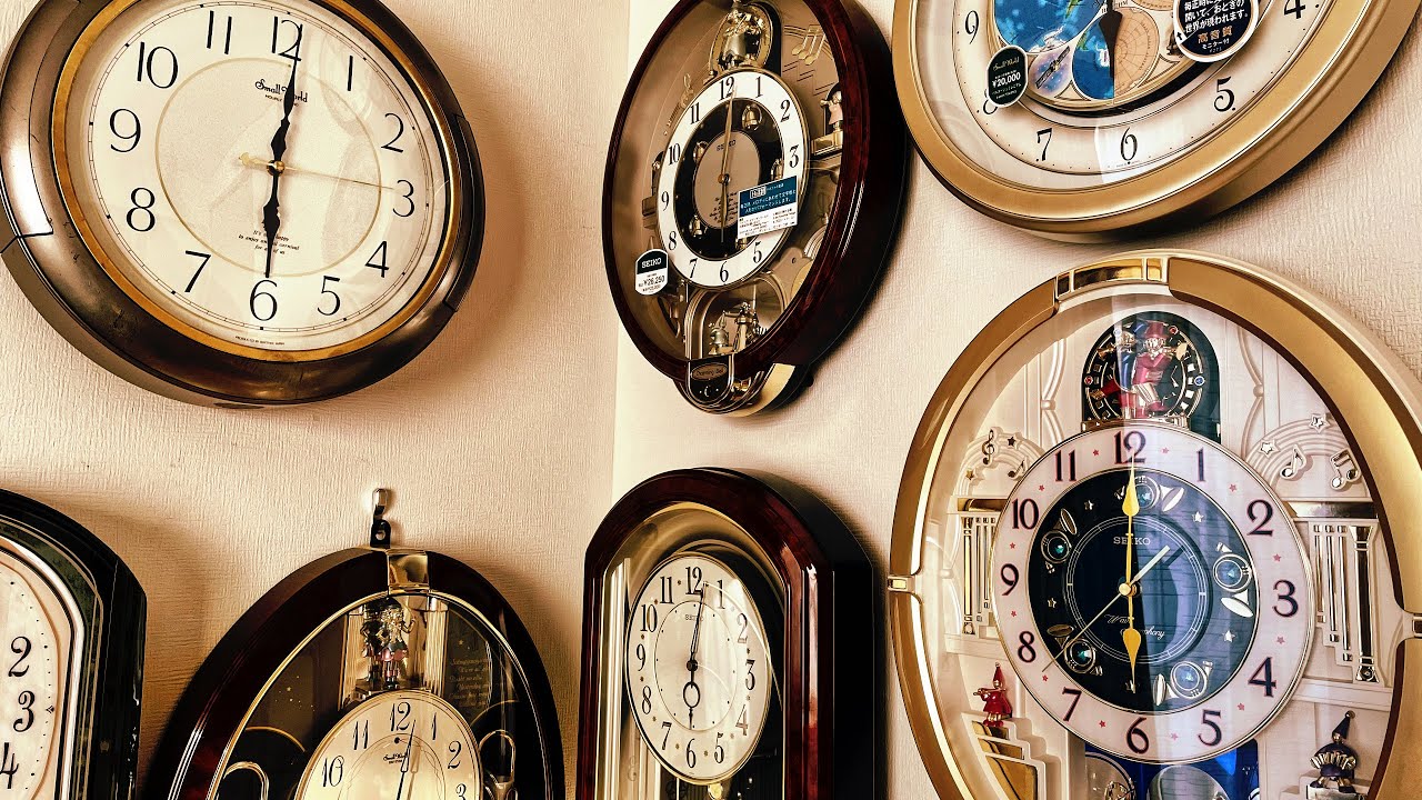 【時の記念日】自身が所有するからくり時計・メロディ時計を全てご紹介 【My clock collection】 2024/6/10(Mon)