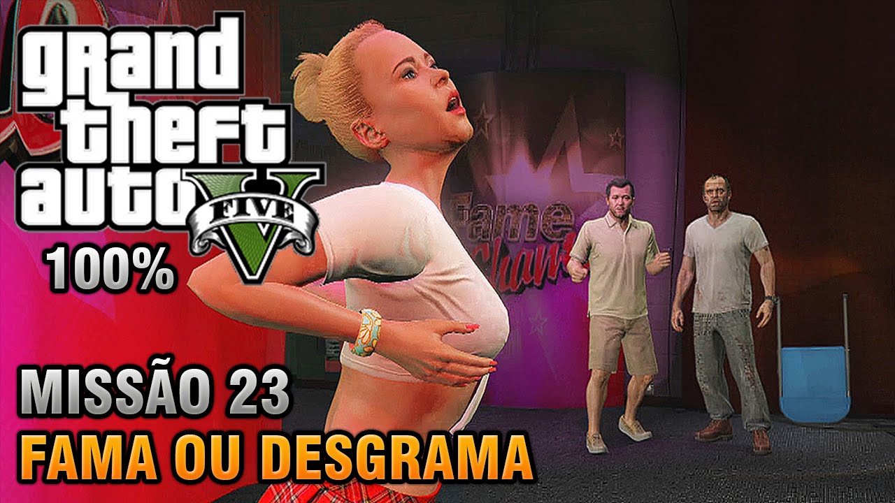 GTA V — Миссия 23 — Слава или позор (100% прохождение на золото)