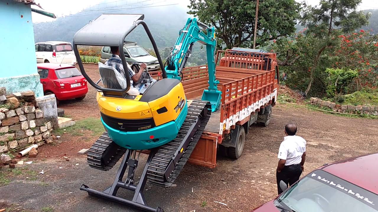 KUBOTA U 30 UNLOADING +91 98422 90090