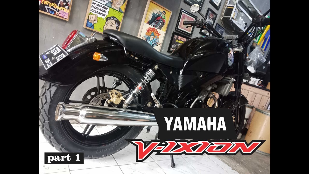 YAMAHA VIXION MODIF BOBBER
