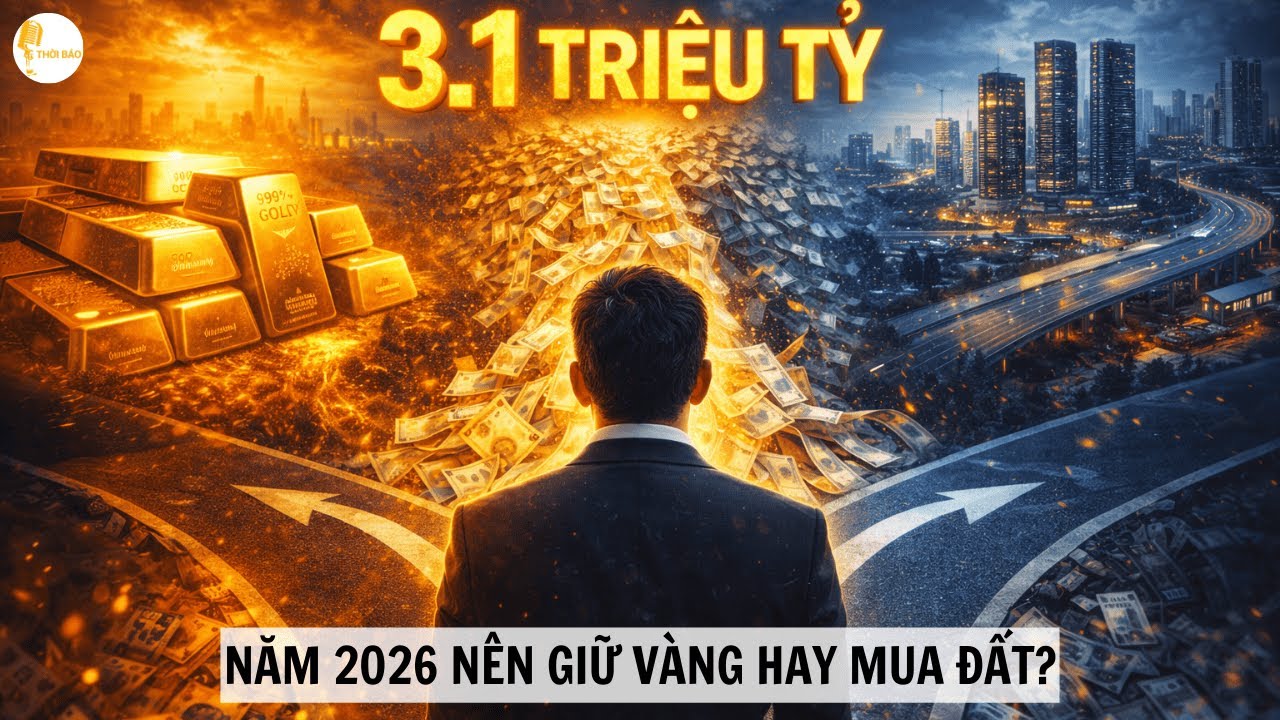 Việt Nam Bơm 3 Triệu Tỷ Năm 2026: Nên Mua Vàng Hay Đất Để Đổi Đời?
