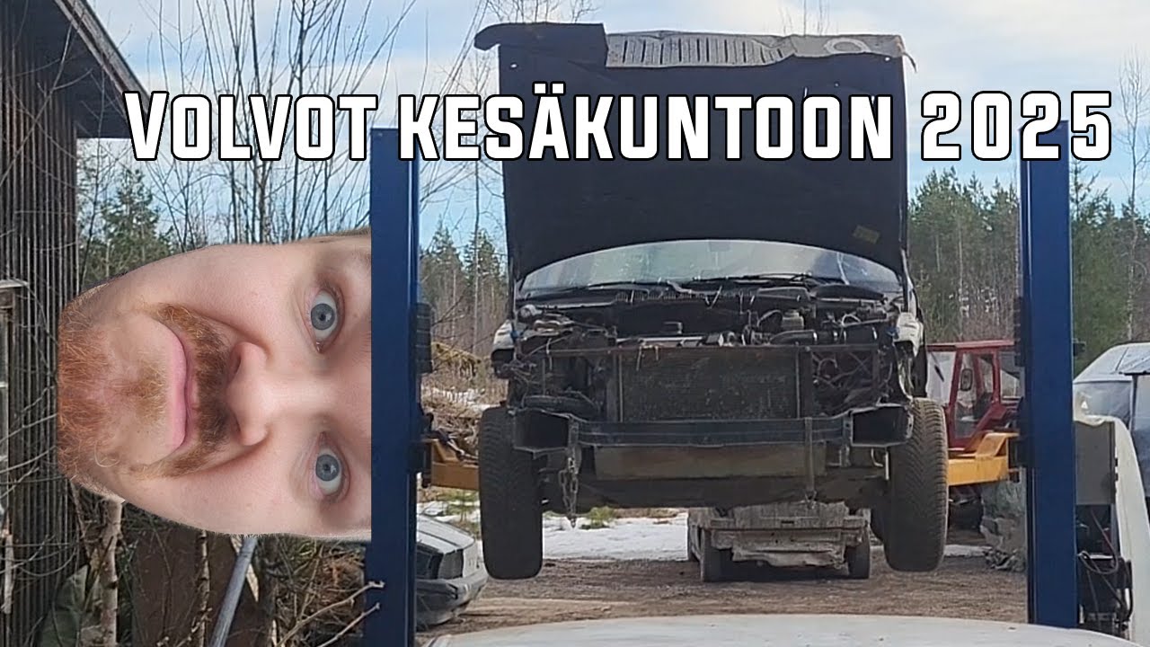 Pajoitus pajoittuu ja edistys edistyy🔥Volvot kesäkuntoon 2025
