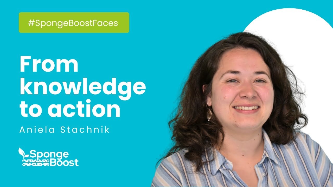 #SpongeBoostFaces: From knowledge to action with Aniela Stachnik