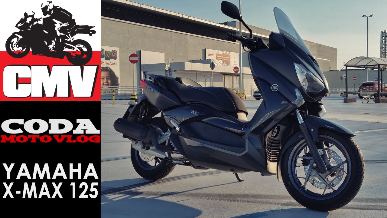 CMV Moto Testy: YAMAHA X-MAX 125 - test, opinia, recenzja, jazda testowa