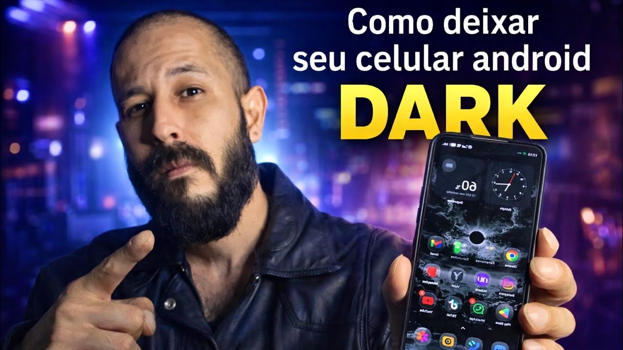 Como deixar seu celular android DARK