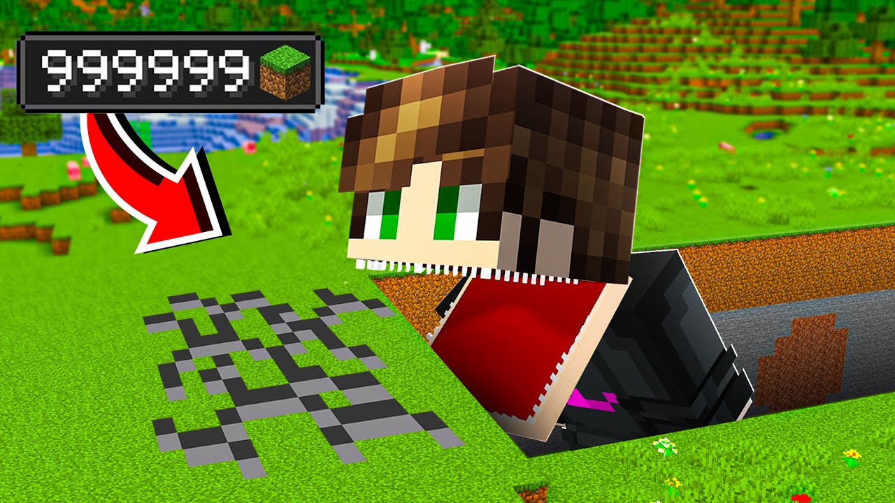 Minecraft Lekin Har Qanday Narsalarni Yeyishimiz Mumkin? Bedrockni Yedikmi?