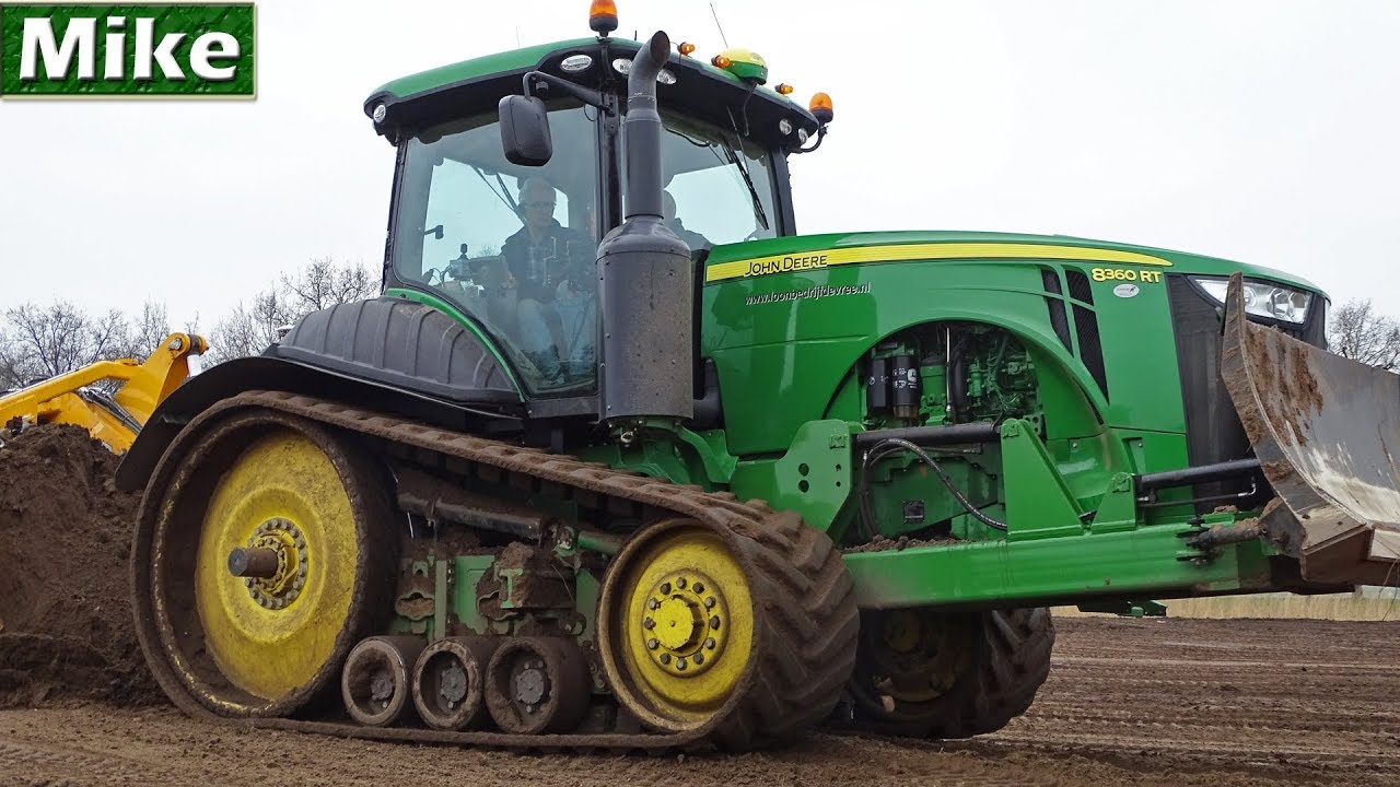 Land Leveling 2018 | John Deere 8360RT | De Vree | Bos | Egaliseren/Kilveren | Ede | NL.