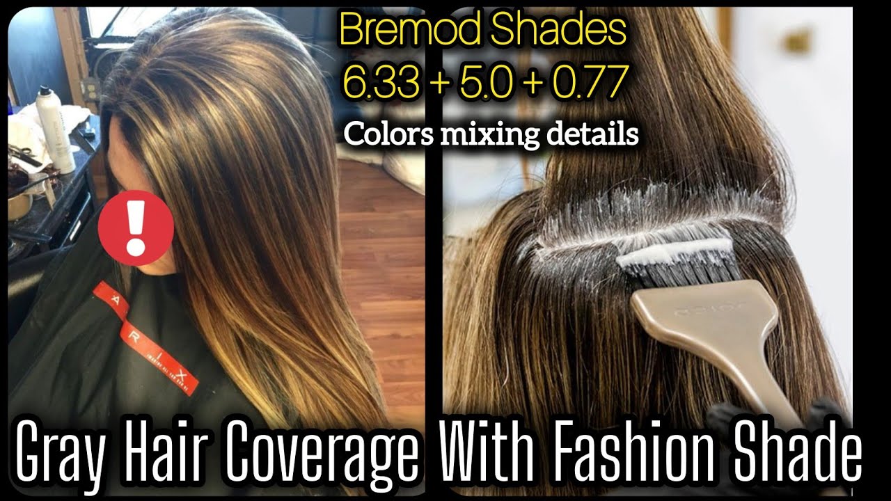 Gray Hair Coverage With Fashion Shades 