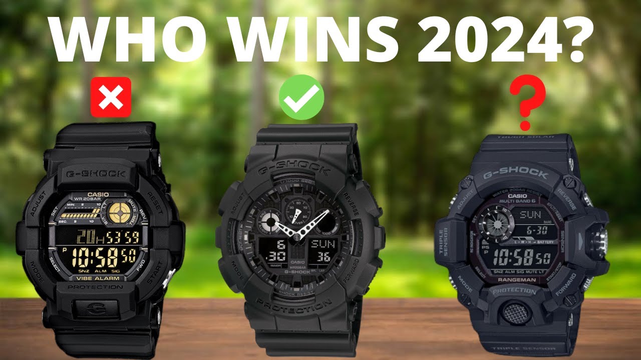 5 Best G Shock Watches 2024 - Don't Buy Before Watching!
