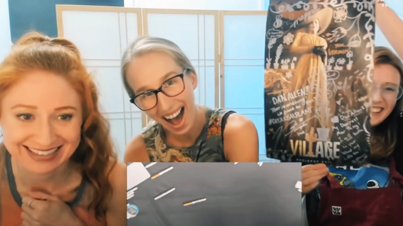 Lady Dimitrescu Actor Destroys Dan Allen Gaming's Signed Print