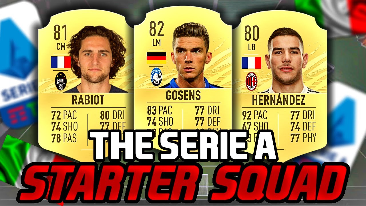 THE SERIE A STARTER SQUAD! - FIFA 21 ULTIMATE TEAM