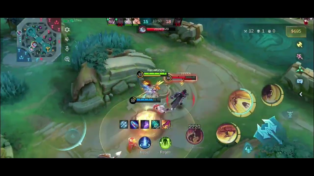 Gameplay Fanny mlbb | buktikan siapa yang terkuat