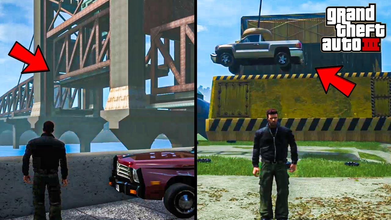 SADECE GTA 3'TE BULUNAN ÖZELLİKLER!