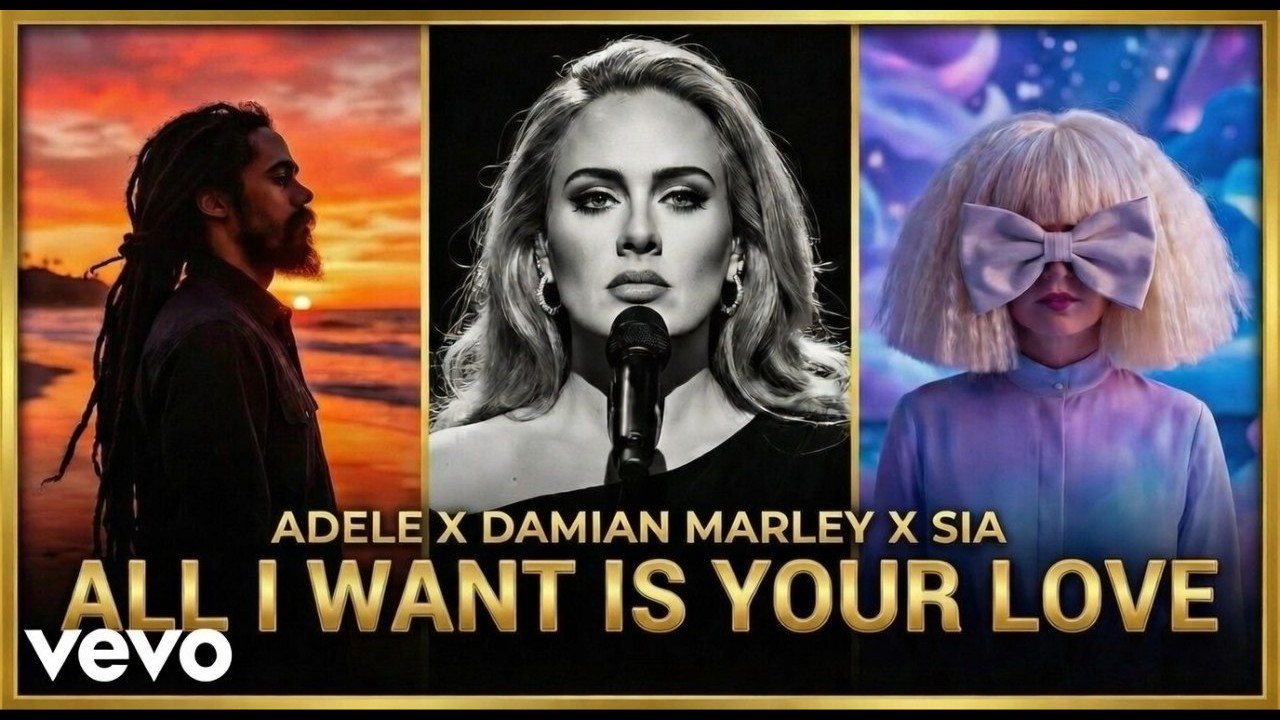 Damian Marley x Adele x Sia - All I Want Is Your Love (Official Video 2026)