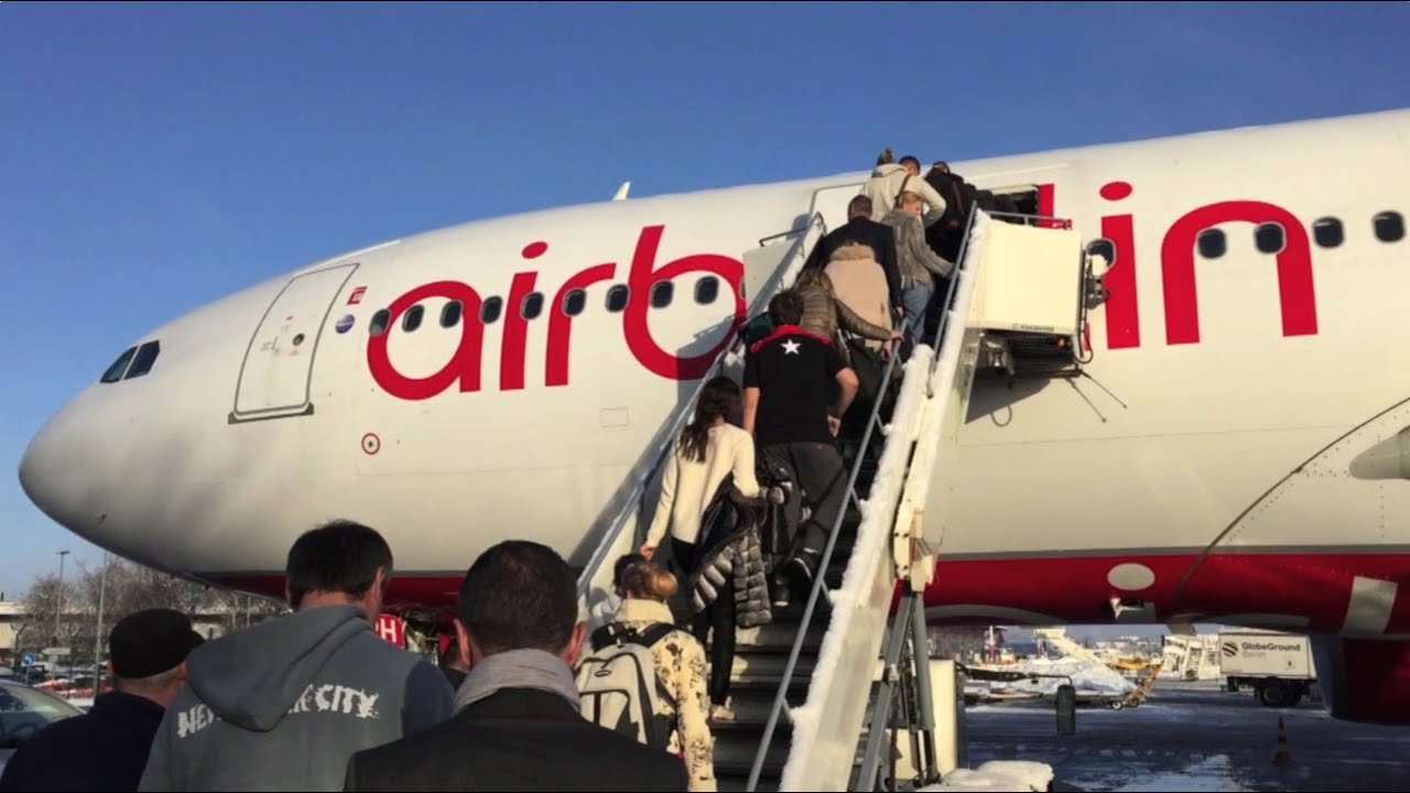 Air Berlin Business Class Berlin to Abu Dhabi Airbus A330