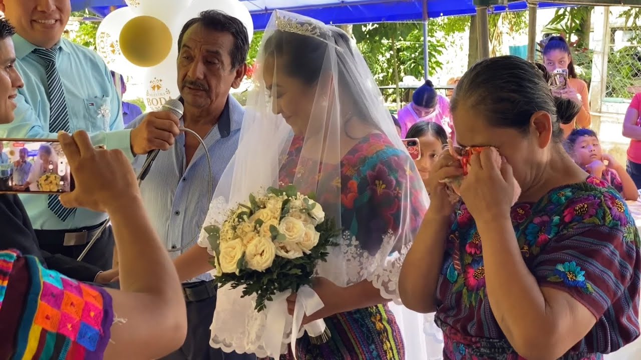 Estas fueron las palabras de don Francisco al entregar a su hija el día de su boda.