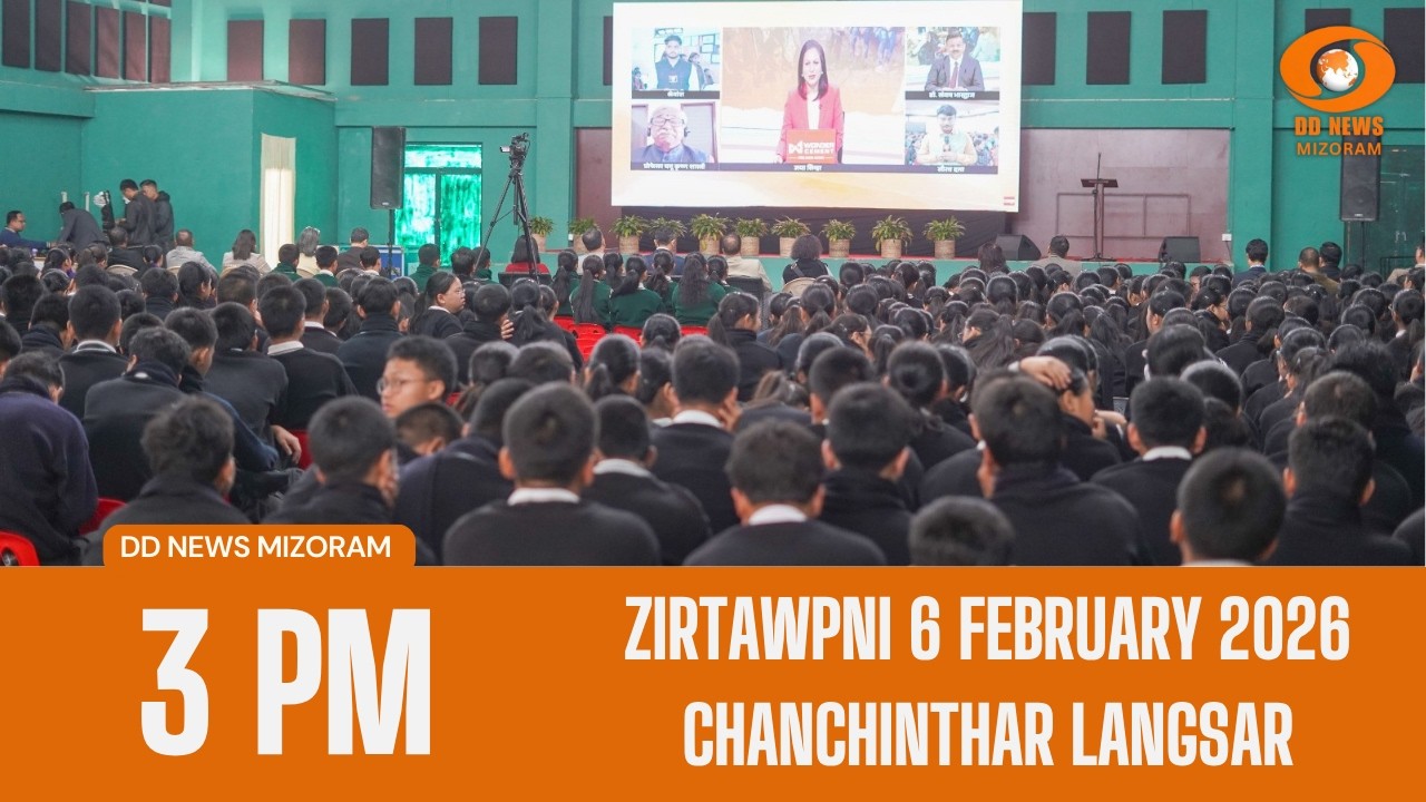 DD News Mizoram Chanchinthar Langsar | 6 February 2026 | 3:00 PM