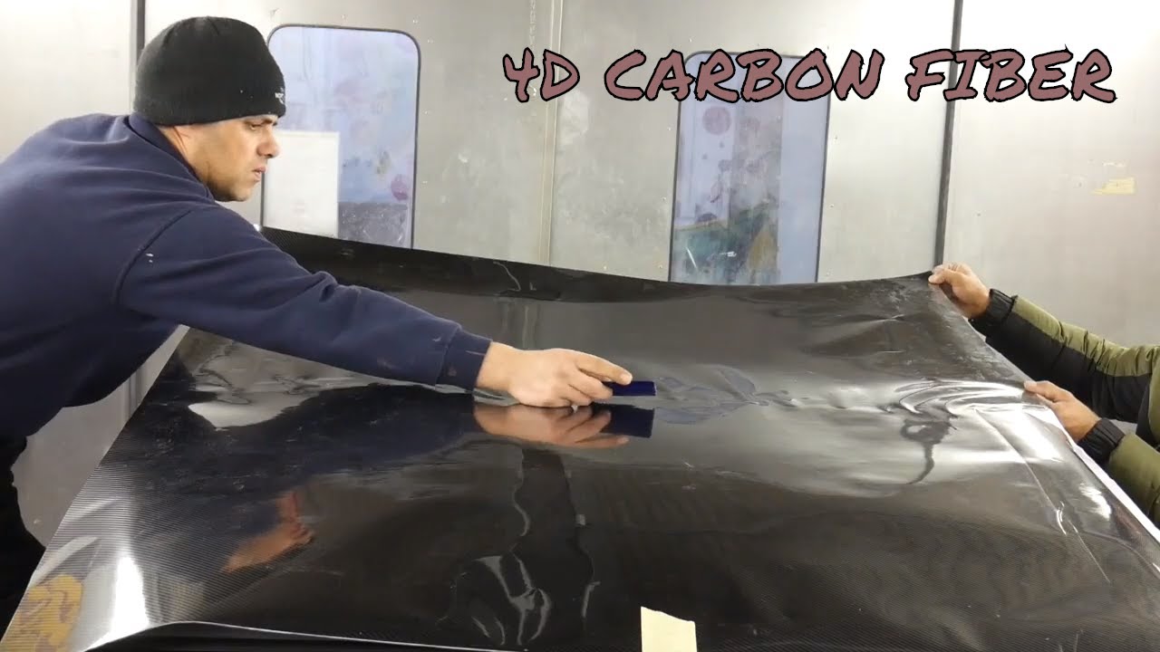 HOW TO WRAP CARBON FIBER 4D HIGH GLOSS | BMW | CARBON FIBER ROOF