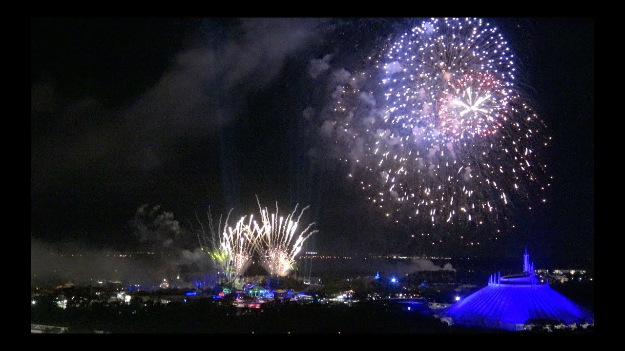 Happily Ever After FIREWORKS Show from Disney Contemporary California Grill Restaurant