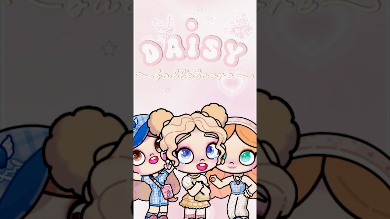 Who&rsquo;s your favorite friends?  DAİSY BALLETCORE PACK | AVATAR WORLD #avatarideas #avatarworld #pazu