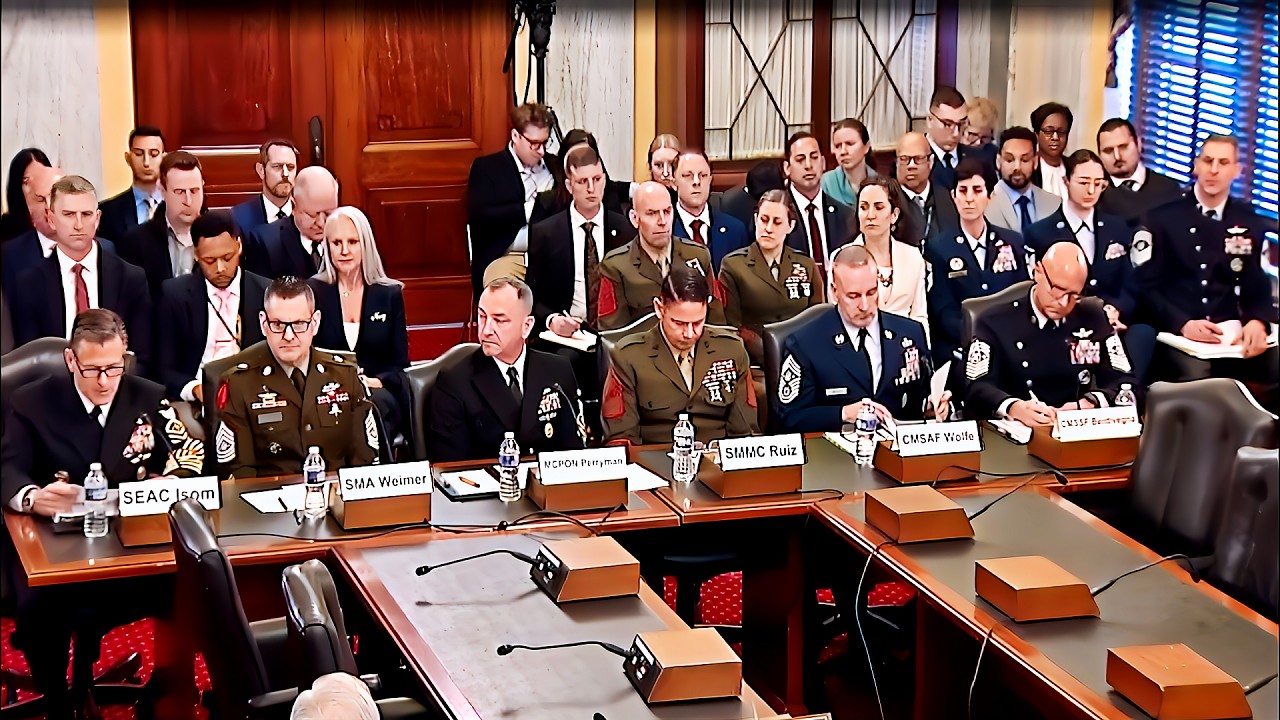 Force in Crisis: Top Enlisted Leaders GRILL Congress on Pay & Housing