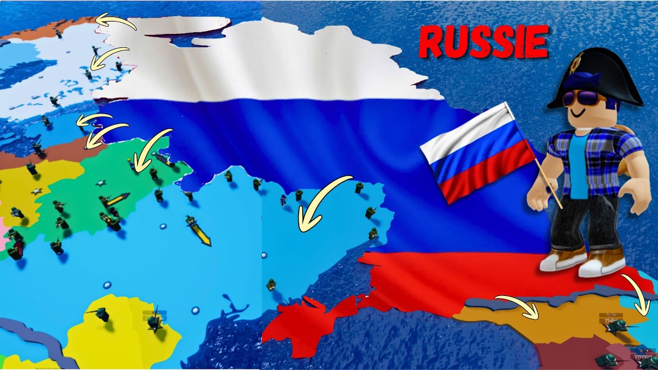 La Russie Envahit l’Europe… dans Roblox !