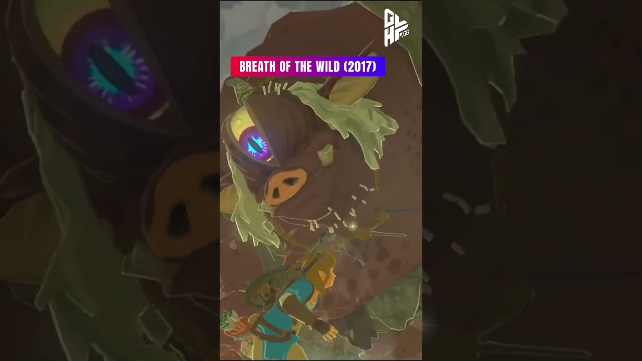 Zelda games through the years (2015-2023) #zelda #tearsofthekingdom #nintendo #gaming #shorts