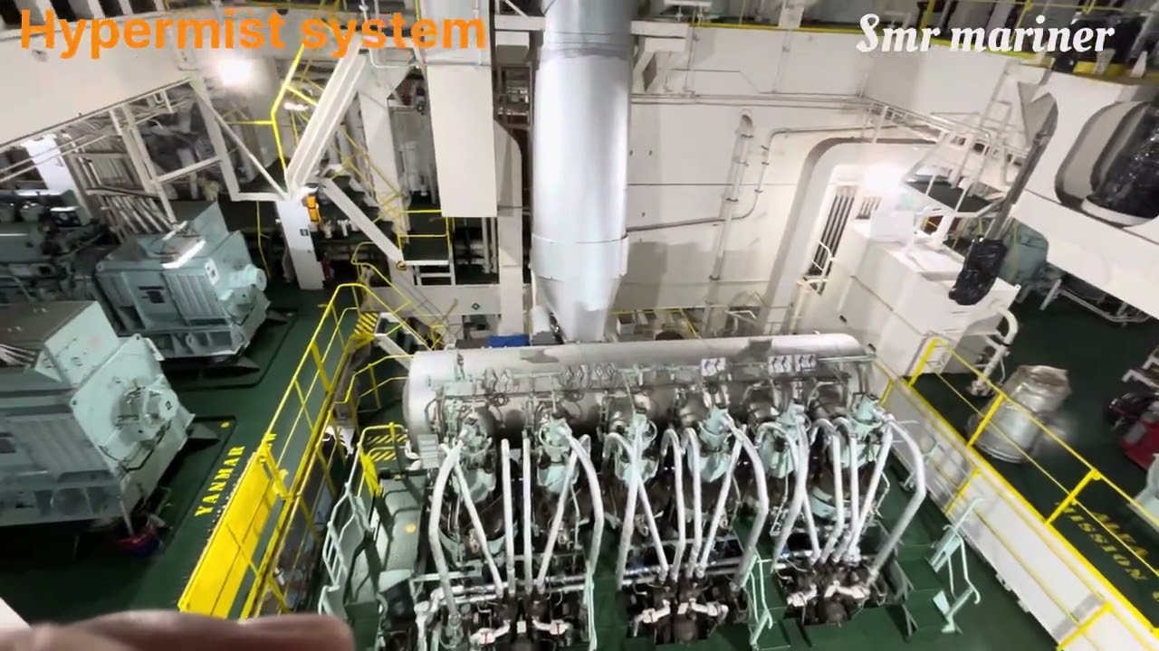 Hypermist system #ffa #sealife #machine #vessel #merchantships #mariner #marinerlife #merchantnavy