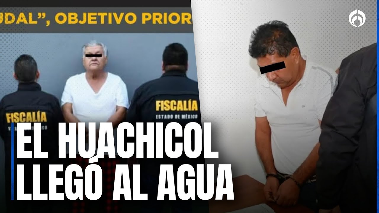 Detienen a falsos líderes sindicales por huachicol de agua en Edomex