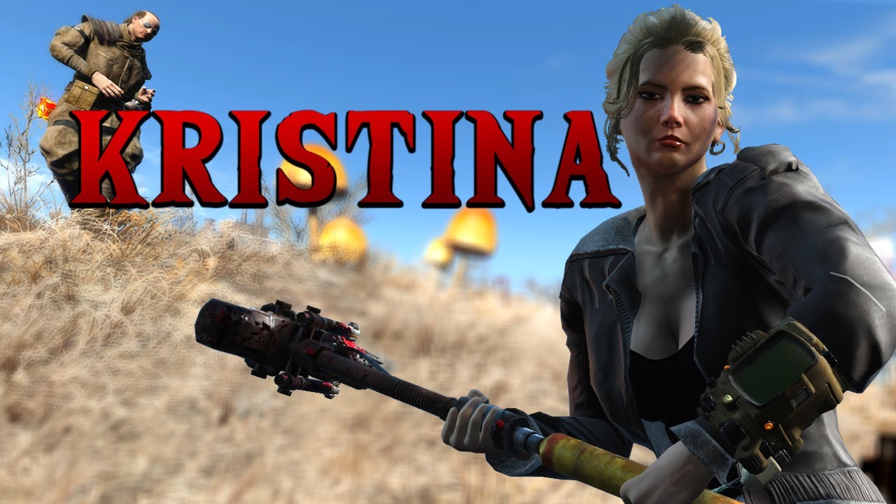 Companion Kristina! Fully Voiced with Quest! | Fallout 4 Mods