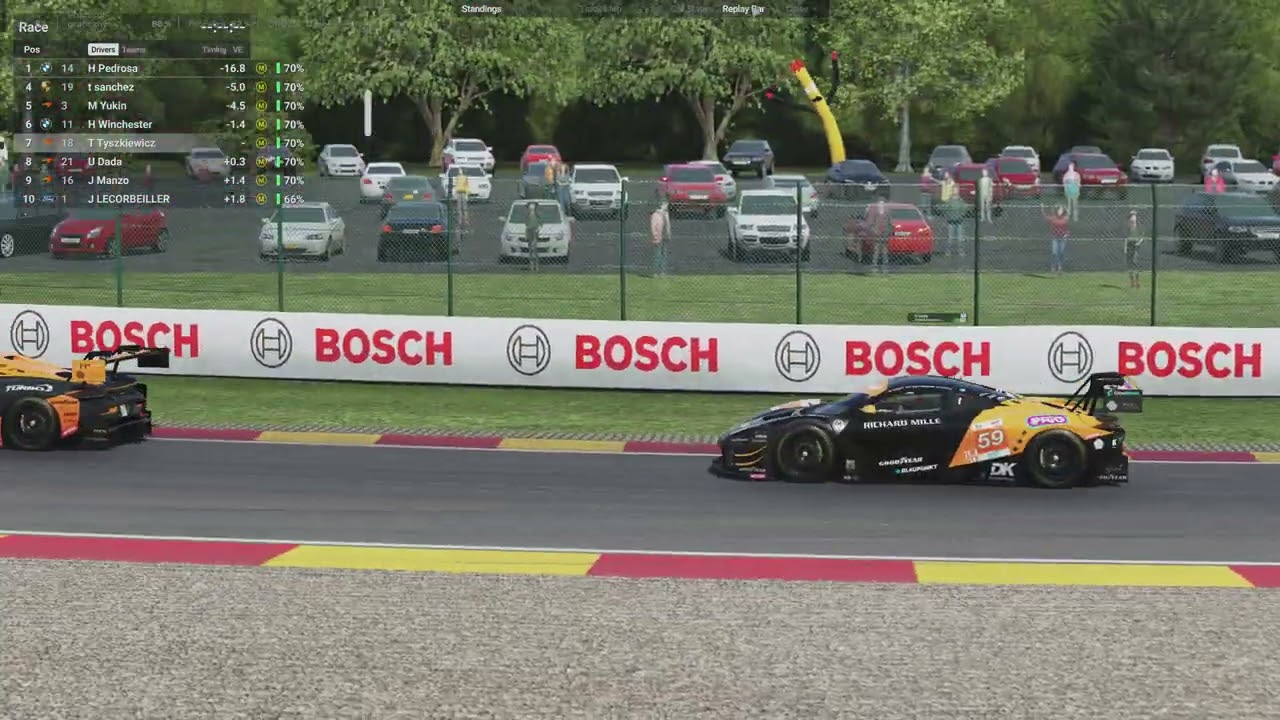 Spa Francorchamps Le Mans Ultimate daily race