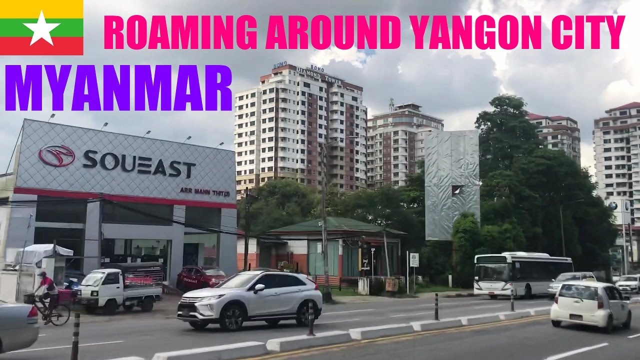 ROAMING AROUND YANGON CITY, MYANMAR 🇲🇲