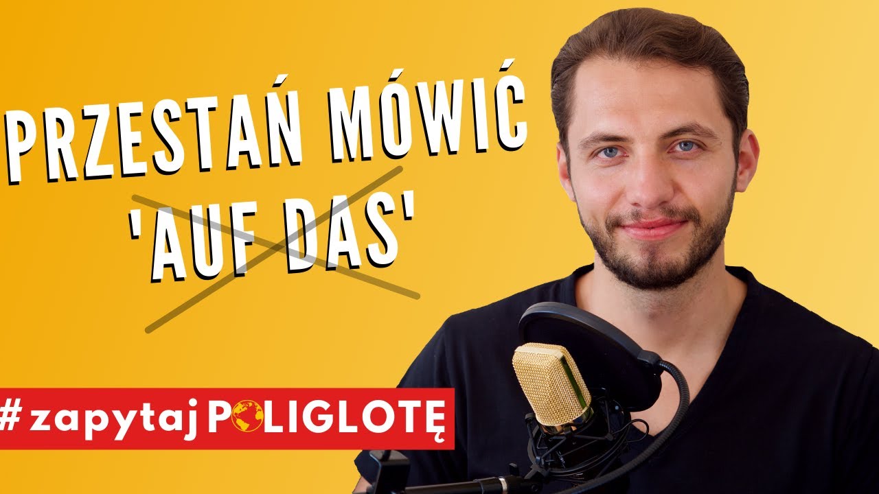 Przestań mówić 'auf das', czyli o darauf, daran, damit, dabei, darüber, davon #zapytajpoliglote de85