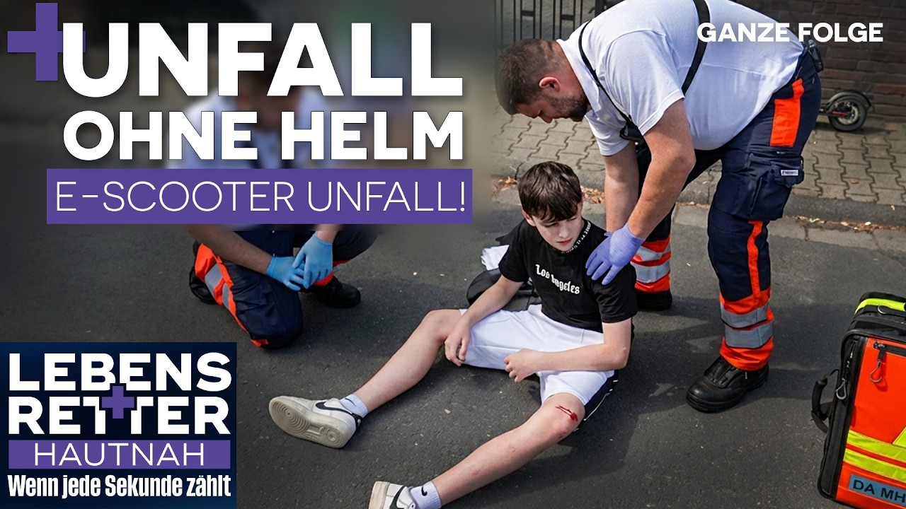 &bdquo;Ich kann meine Hand nicht bewegen!&ldquo; KIND OHNE HELM GEST&Uuml;RZT! | Lebensretter hautnah